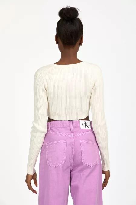 SHORT CARDIGAN J20J220445/YBI CALVIN KLEIN JEANS