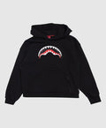 BEAR IN THE POCKET BLACK OVER HOODIE 