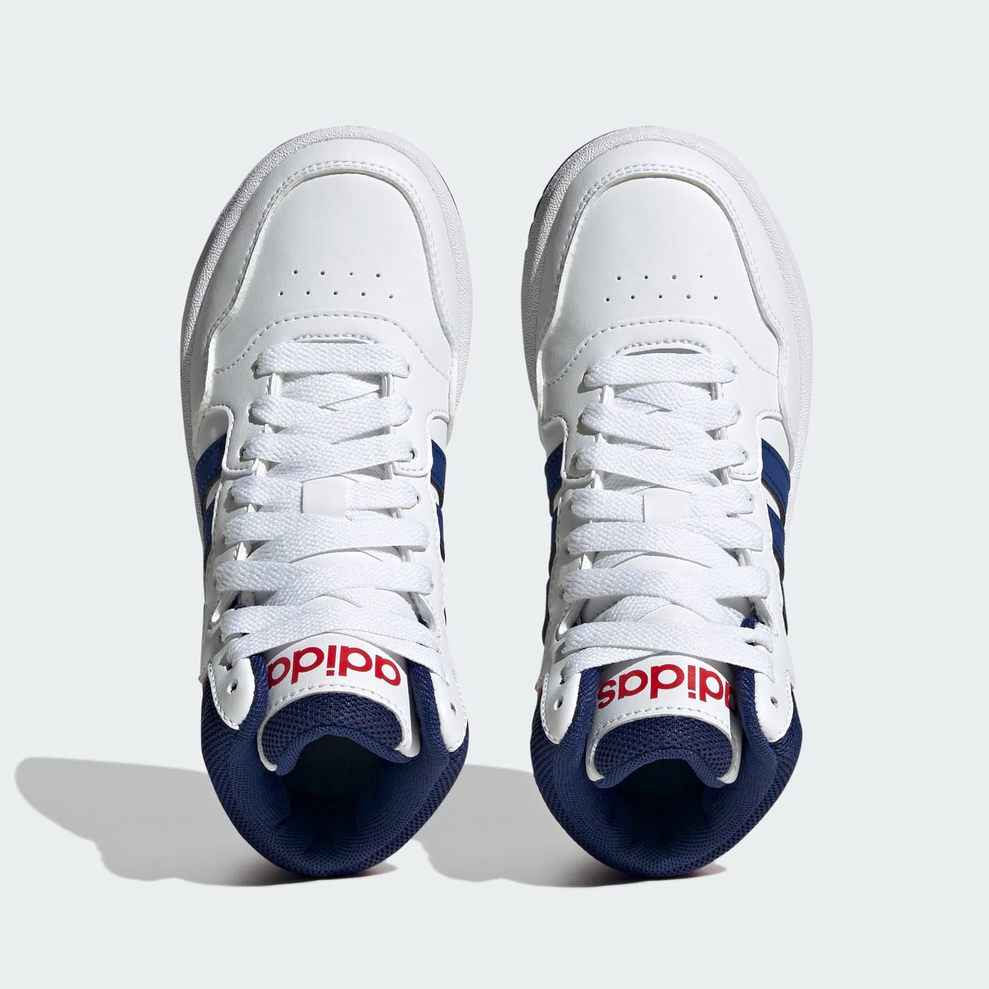 HOOPS 3.0 MID K     FTWWHT/VICBLU/BETSCA GZ9647/ND ADIDAS