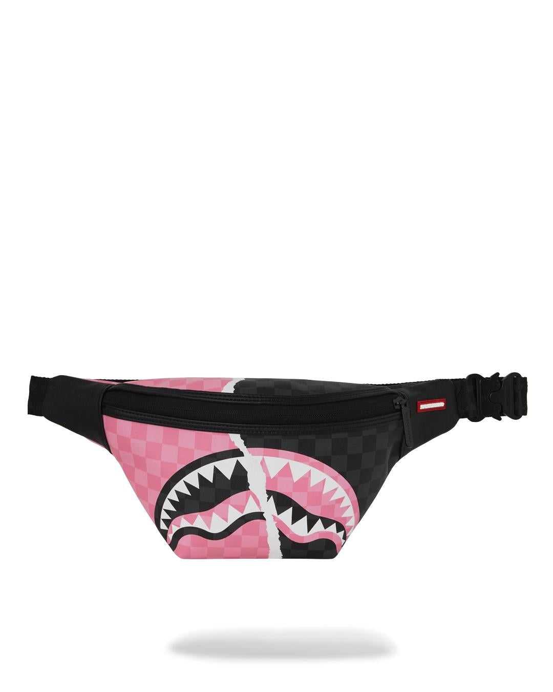 PINK AND BLACK TEAR SIP SAVVY CROSSBODY 910B8277NSZ/PINK SPRAYGROUND