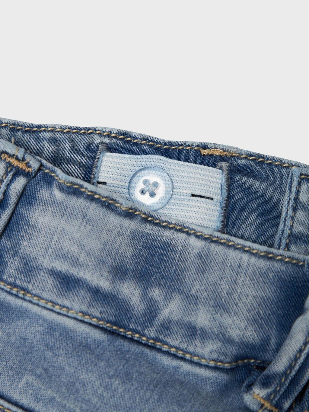 13224658/Light Blue Bleached Denim NAME.IT