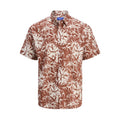 JACK AND JONES JORJOSHUA SPLIT AOP SHIRT SS