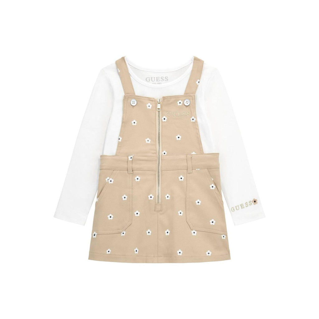 SET LS T-SHIRT+STR TWILL SKIRT 