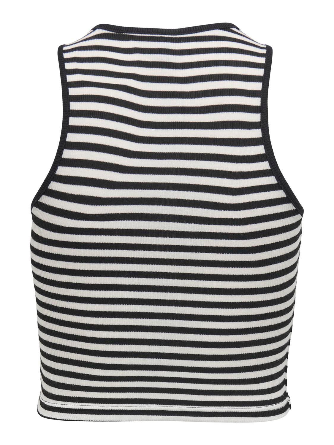 ONLBELIA S/L CROP TOP JRS NOOS 15289846/Black ONLY