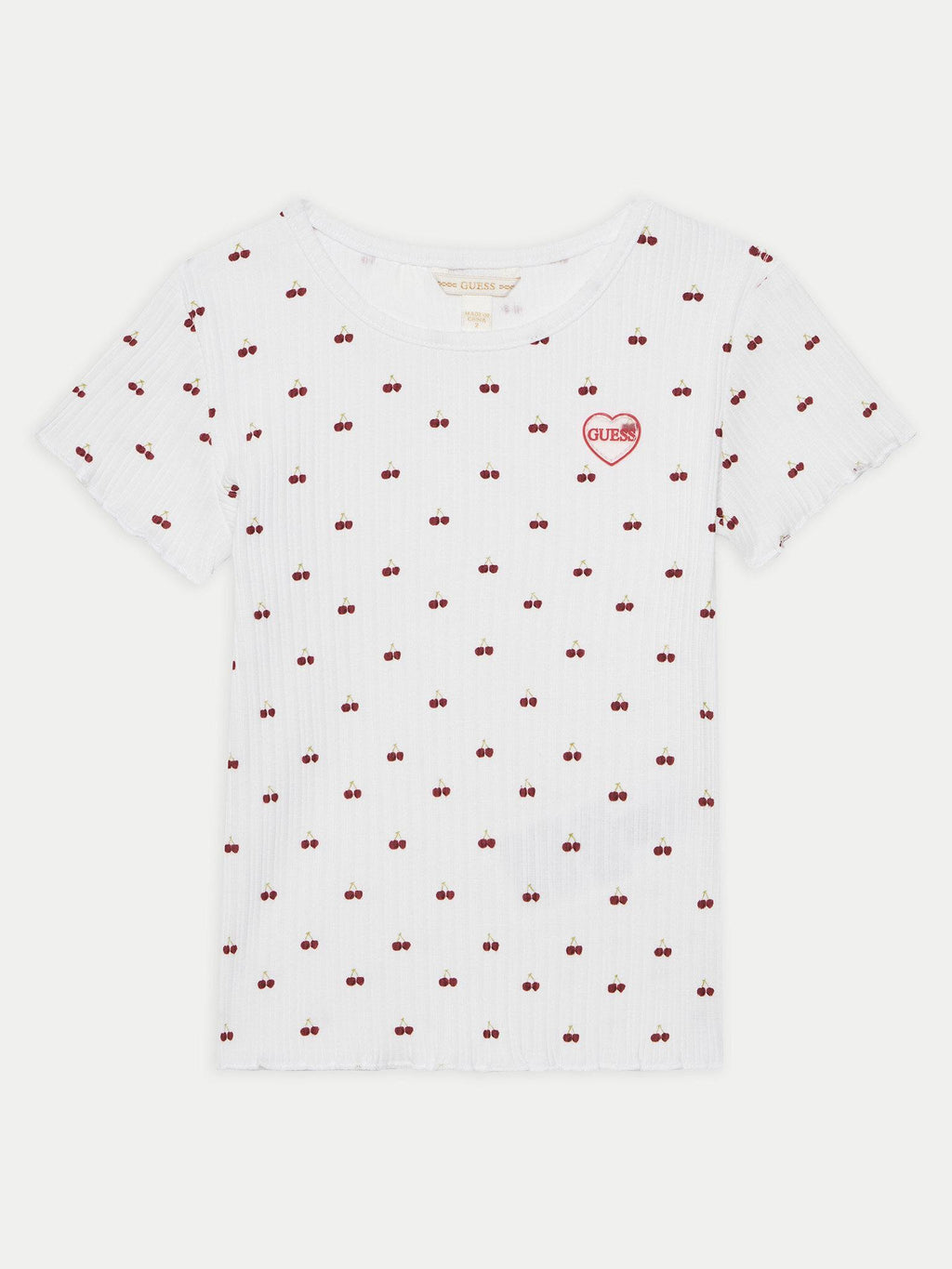 FANCY RIB SS T-SHIRT 
