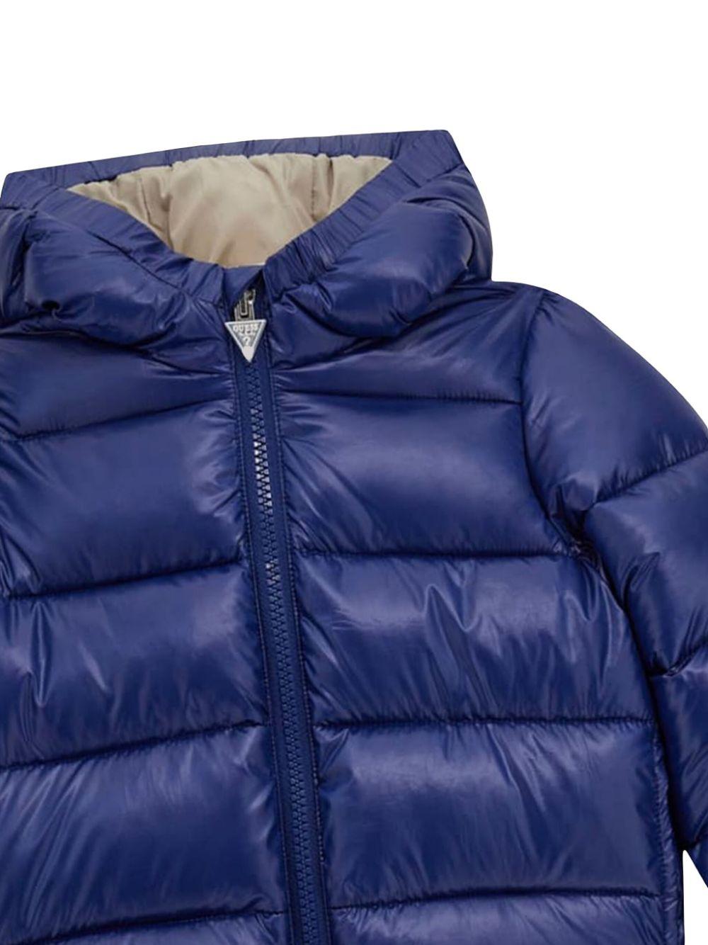 HOODED PADDED JACKET N4BL01WEGY0/G791 GUESS