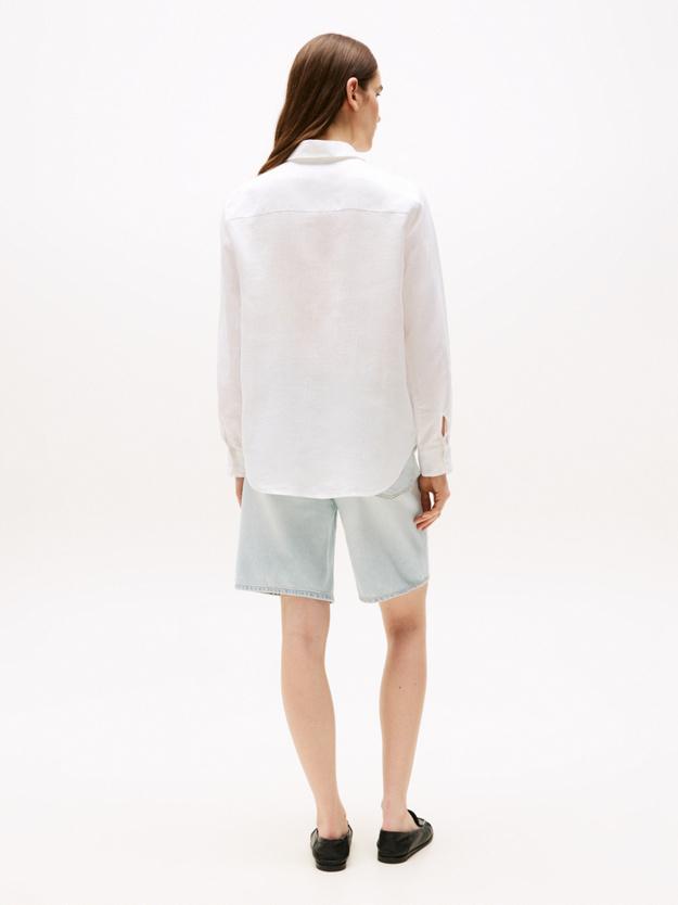 ESS LINEN RELAXED SH WW0WW44679/YCF TOMMY HILFIGER
