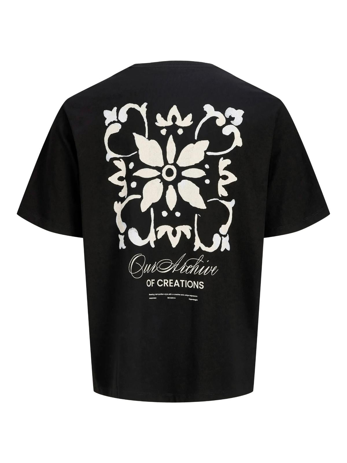 JJART PRINT TEE SS CREW NECK 