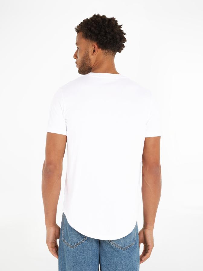BADGE TURN UP SLEEVE J30J323482/YAF CALVIN KLEIN JEANS