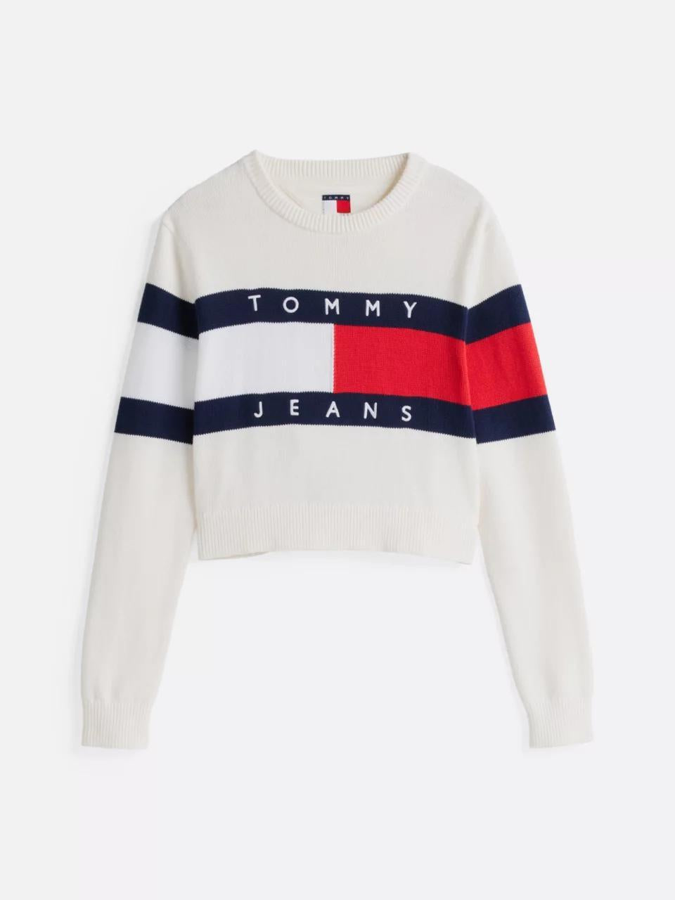 TJW CENTER FLAG SWEA DW0DW19335/YBH TOMMY JEANS