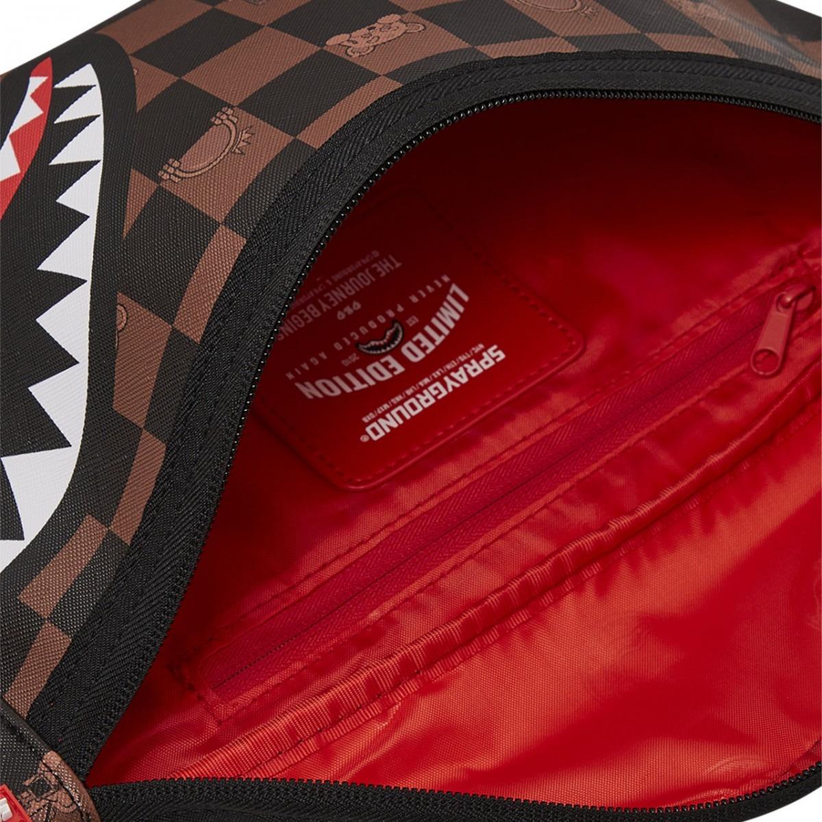 910B7512NSZ<BR/>PEEKING CHARACTER CHECK<BR/>CROSSBODY 