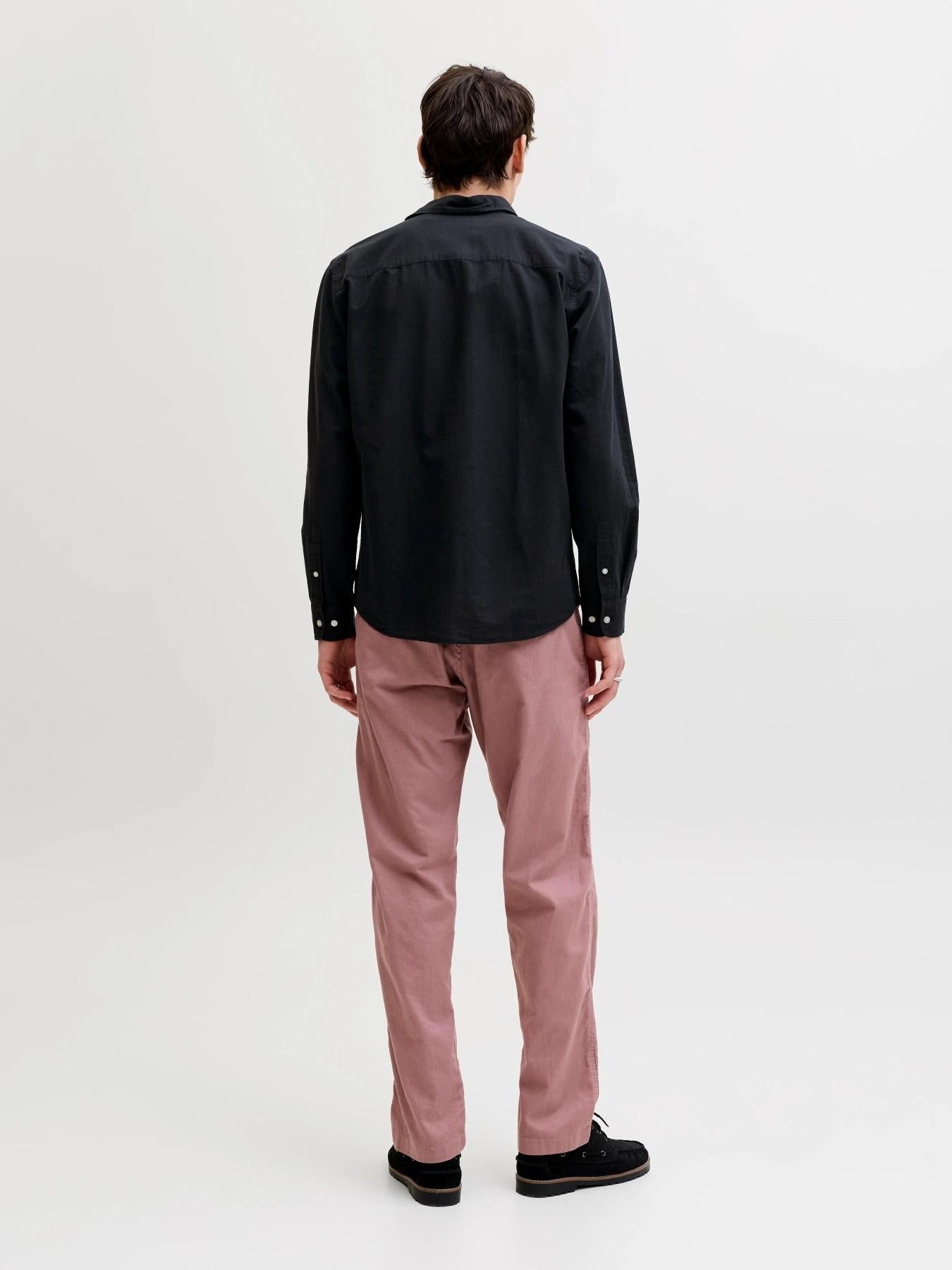 JJEBREEZE LINEN BLEND SHIRT L/S SN 