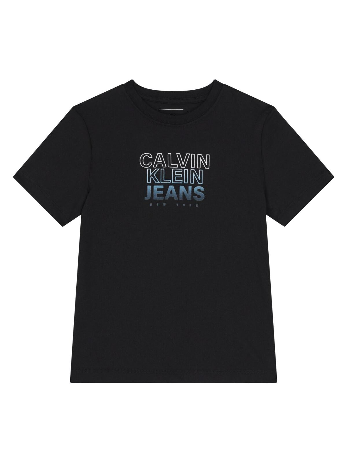 GRADIENT FLOCK LOGO SS T-SHIRT 
