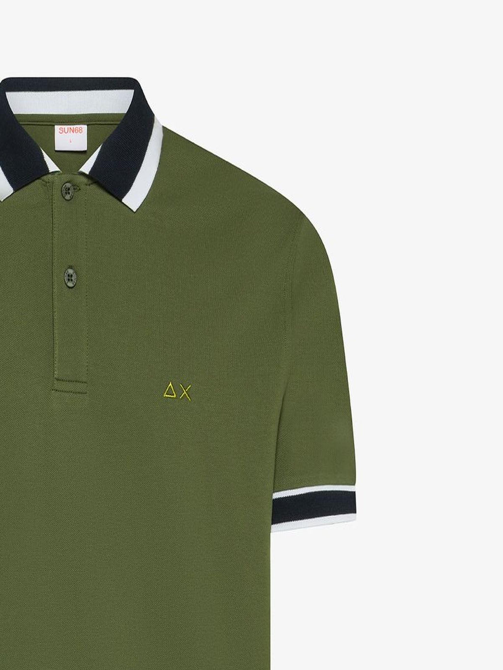 POLO MULTISTRIPES ON COLLAR S/S 