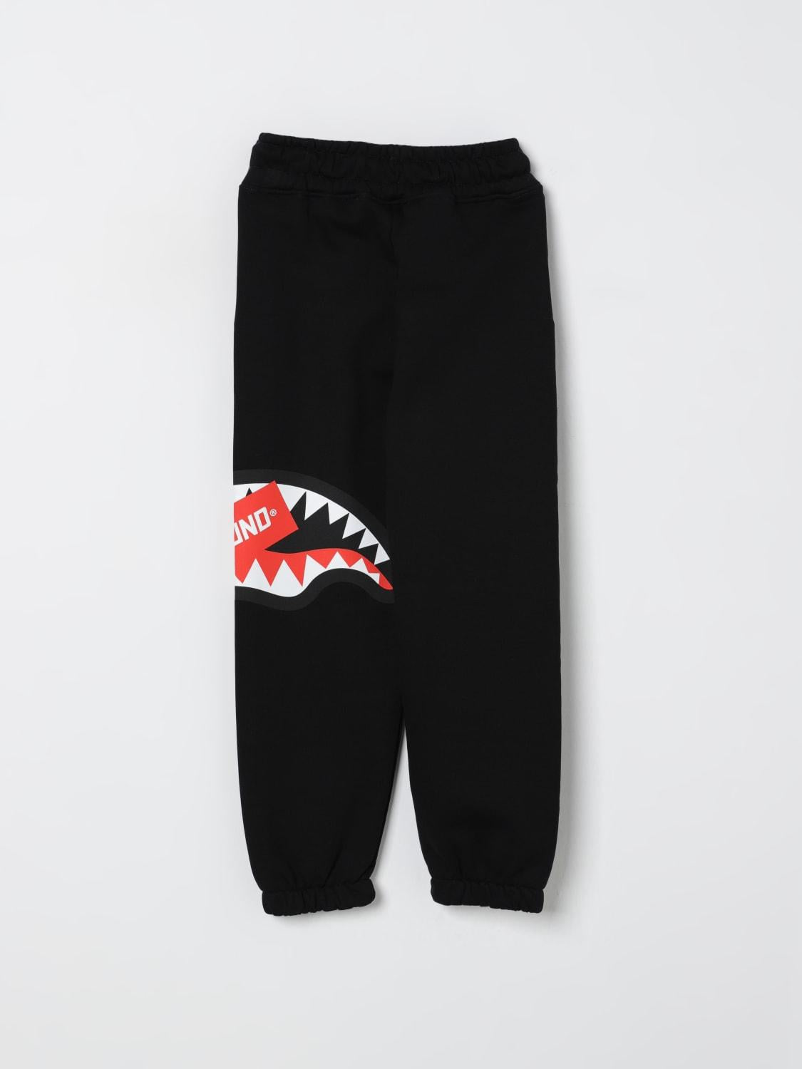 SMASH LOGO PANTS SPY1370G/BLACK SPRAYGROUND