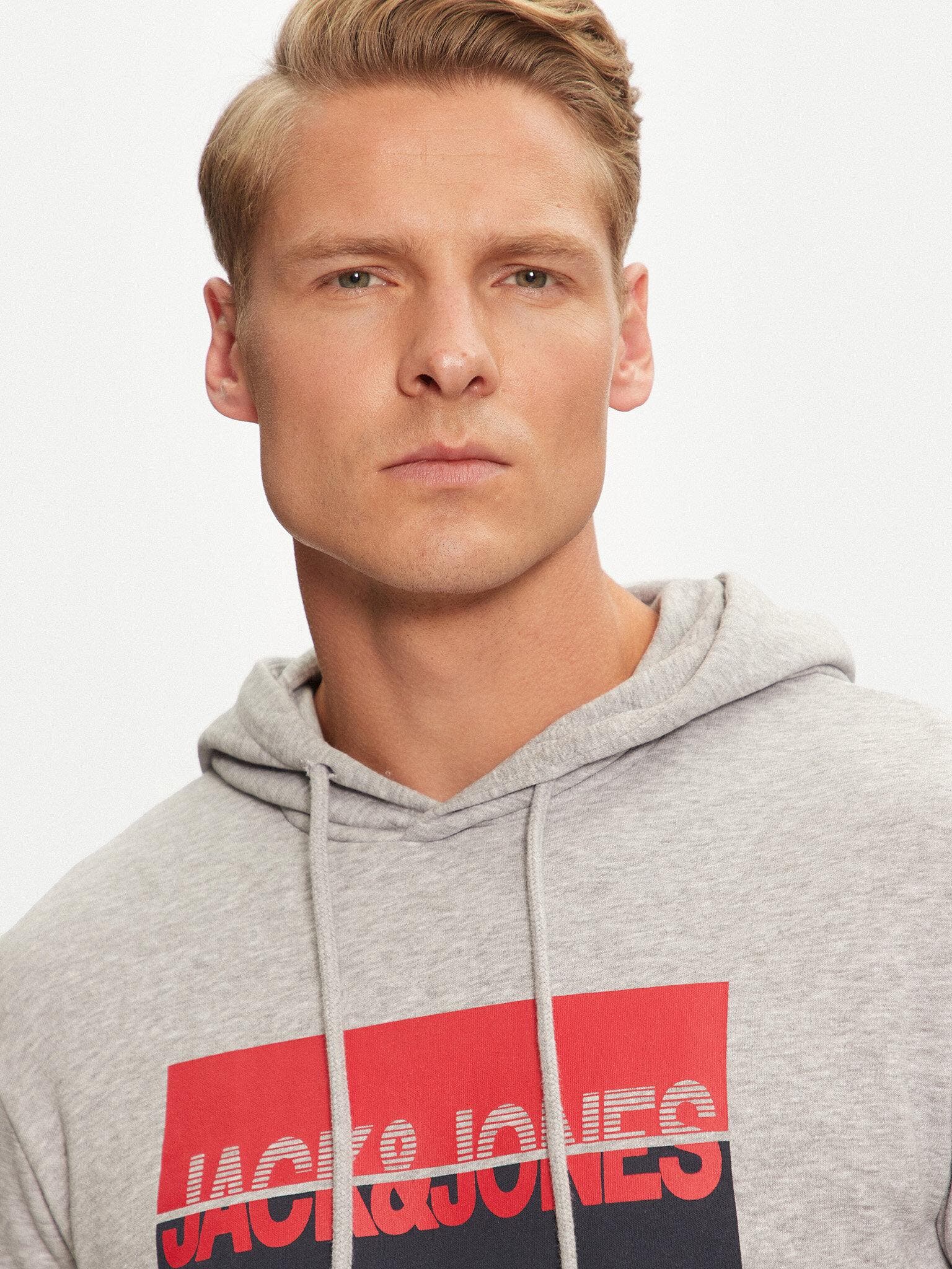 12256849/Light Grey Melange JACK AND JONES