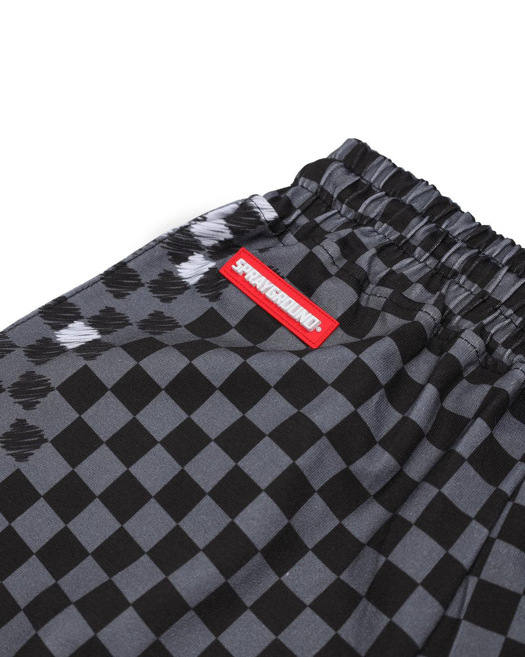 CHECKERED SKETCH SHORTS 