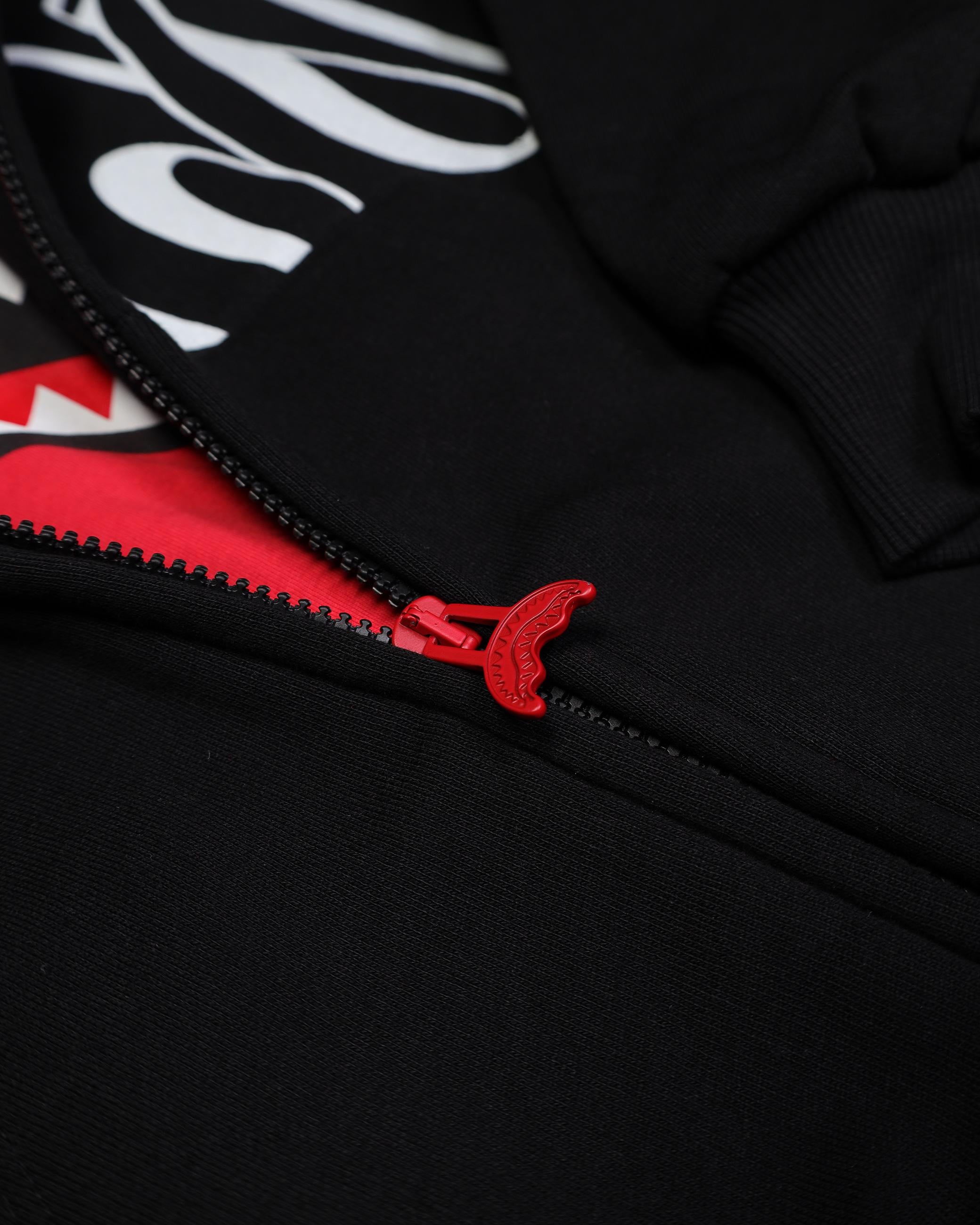 GRAFFITI PERFECT FULL-ZIP SPY1324/BLACK SPRAYGROUND