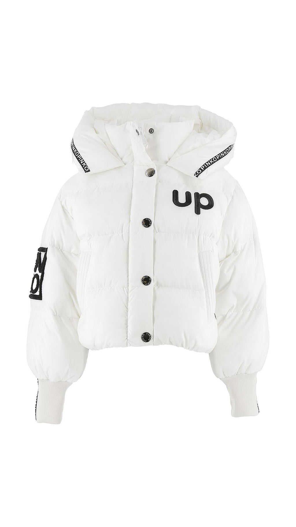 GIUBBOTTO IMBOTTITO CON LOGHI PINKO KFGB009 C NY026/D828 PINKO