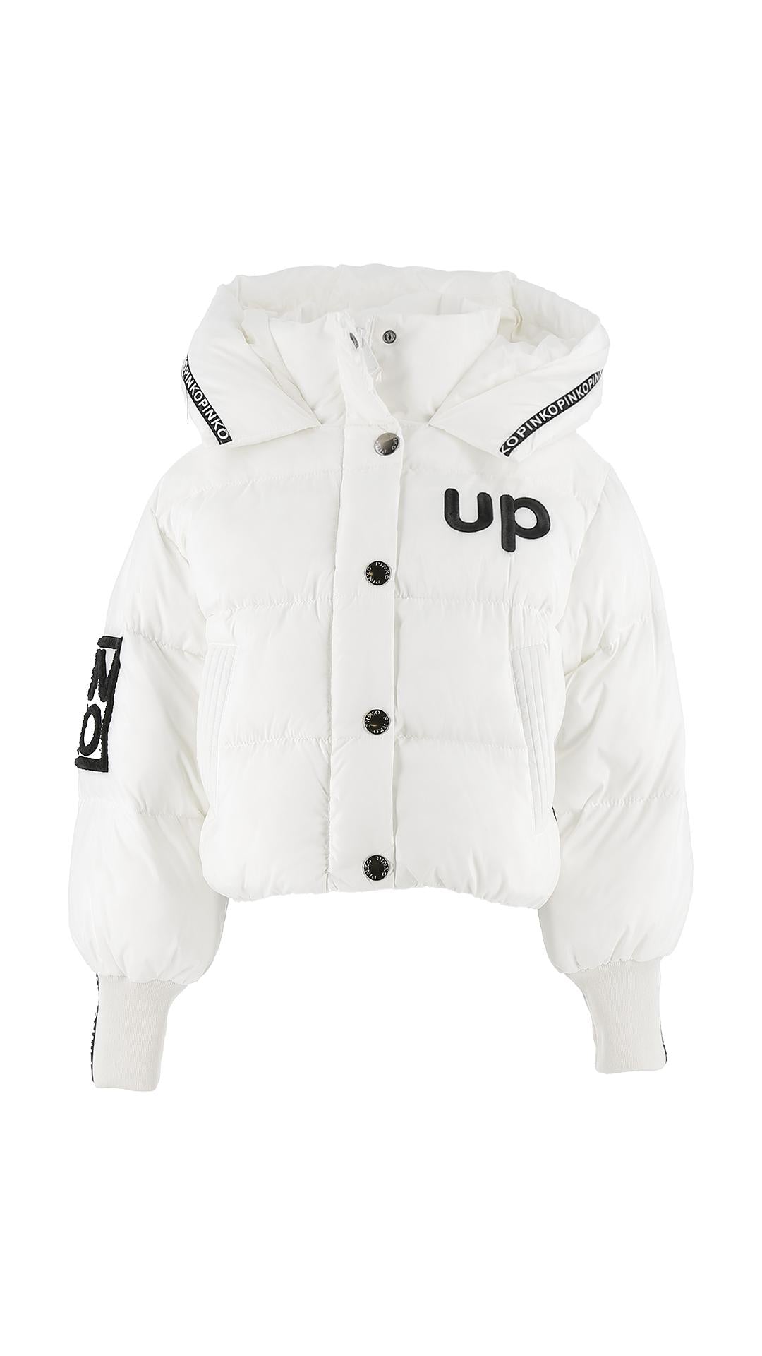 GIUBBOTTO IMBOTTITO CON LOGHI PINKO KFGB009 C NY026/D828 PINKO