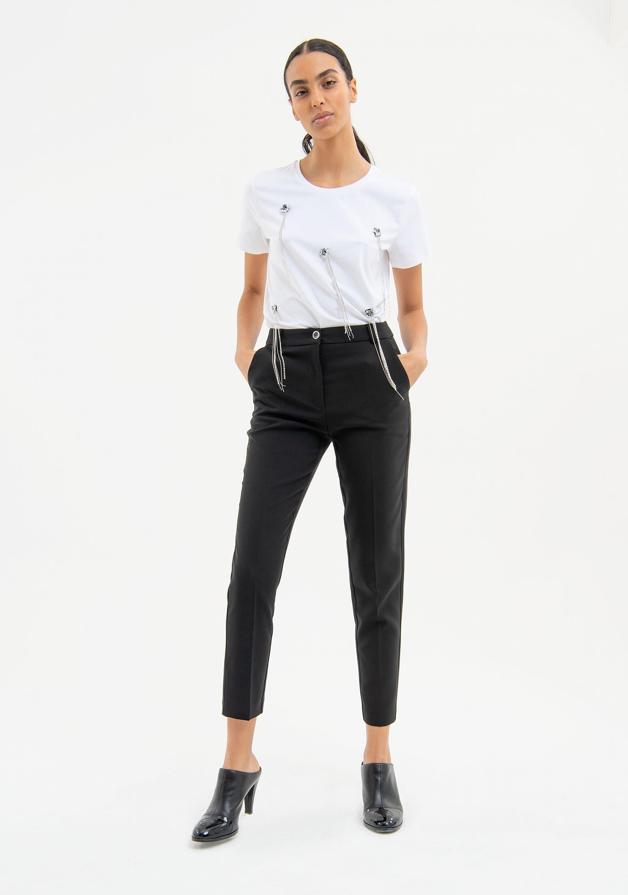 CHINOS BLACK 
