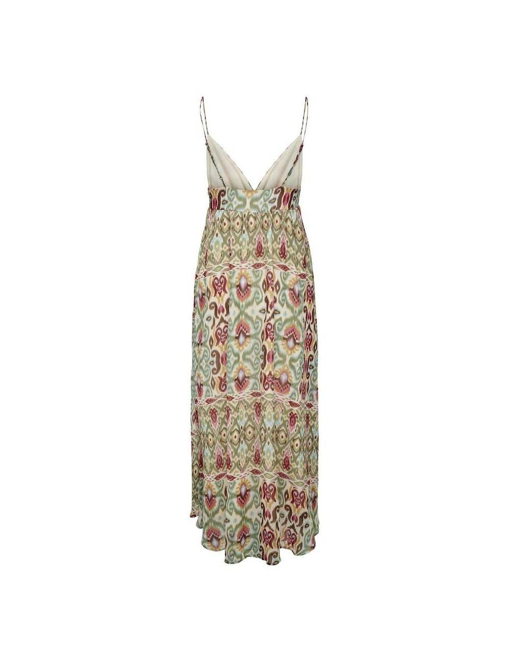 ONLASTA LIFE STRAP VNECK ANKEL DRESS PTM 