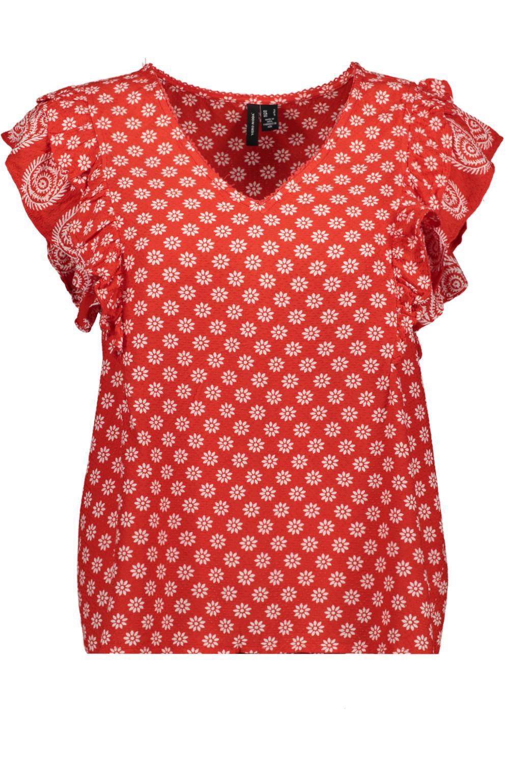 10327368/Fiery Red VERO MODA