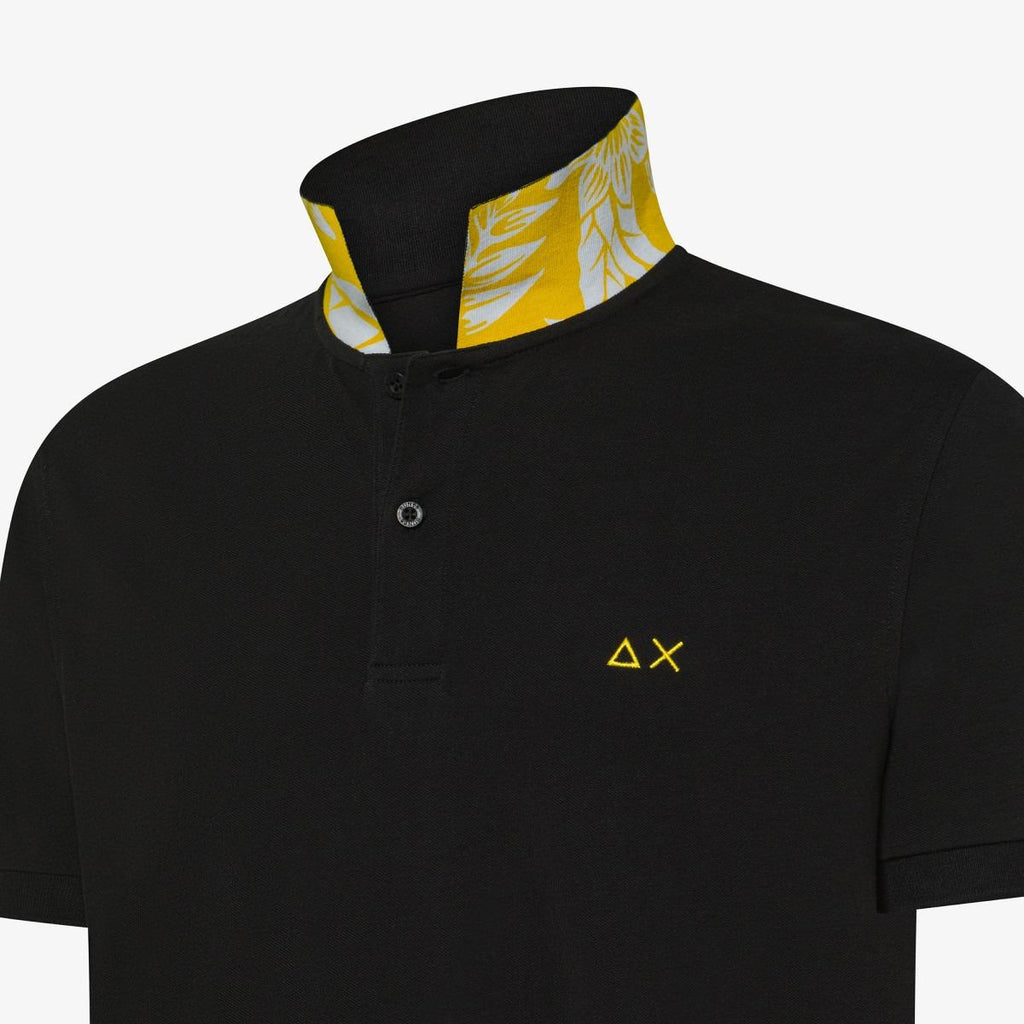 POLO PRINT UNDER COLLAR S/S 