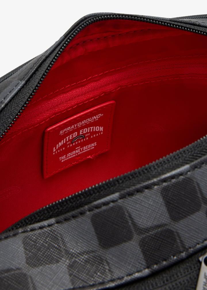 SHARKS IN PARIS BALLOON BLACK<BR/>TOILETRY BRICK 