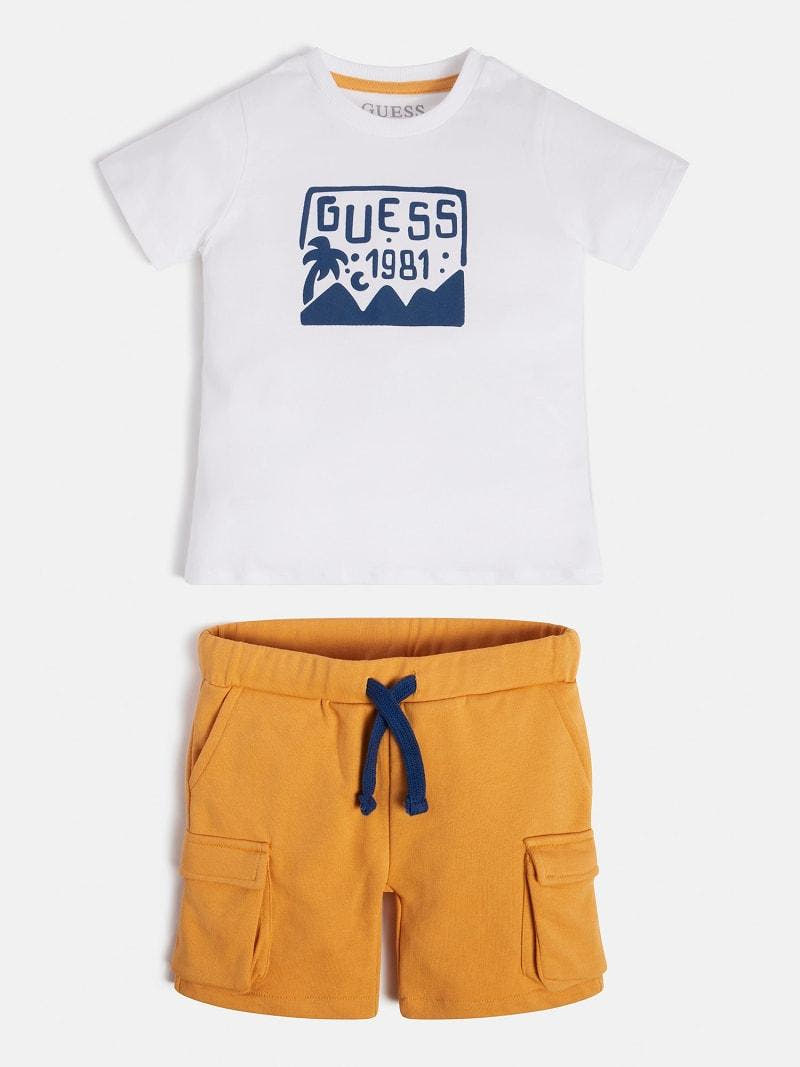 SET SS T-SHIRT + ACTIVE SHORTS 