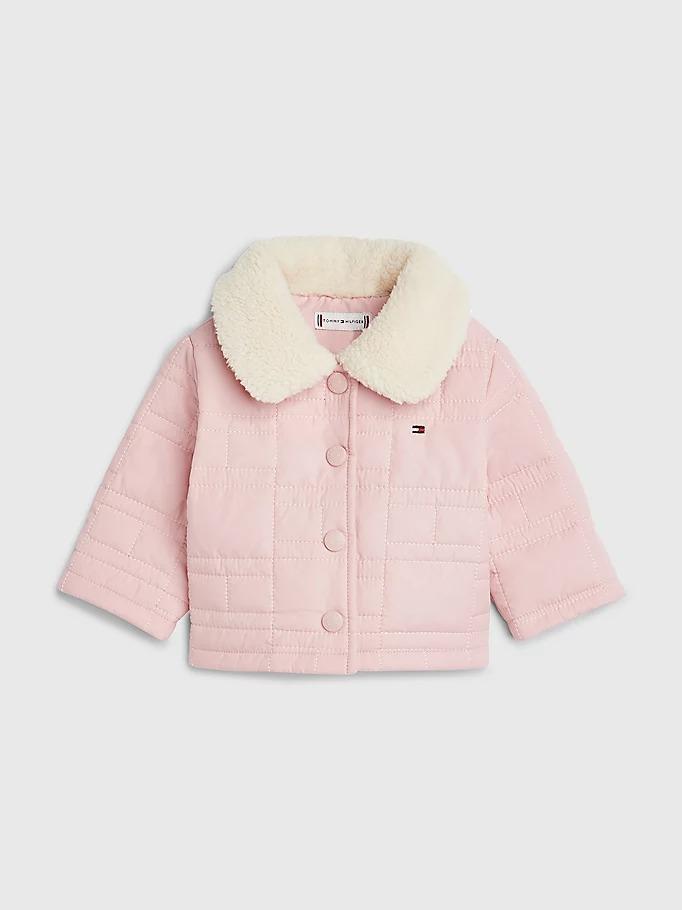 BABY QUILTED FLAG JACKET 