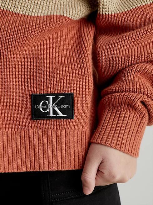 COLOR BLOCK SWEATER 
