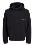 JACK AND JONES JORPORTO PATTERN SWEAT HOOD