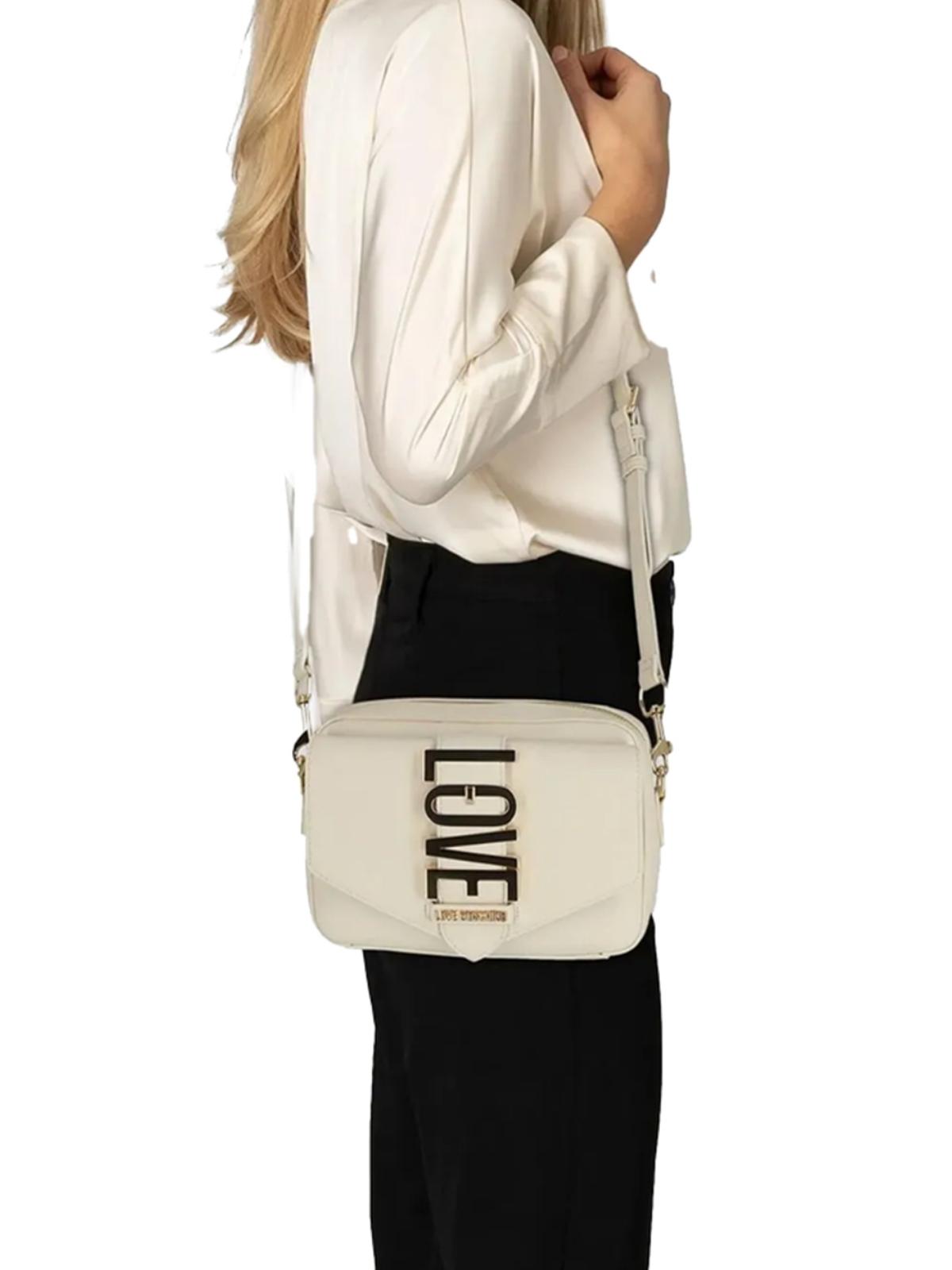 BORSA PU AVORIO 