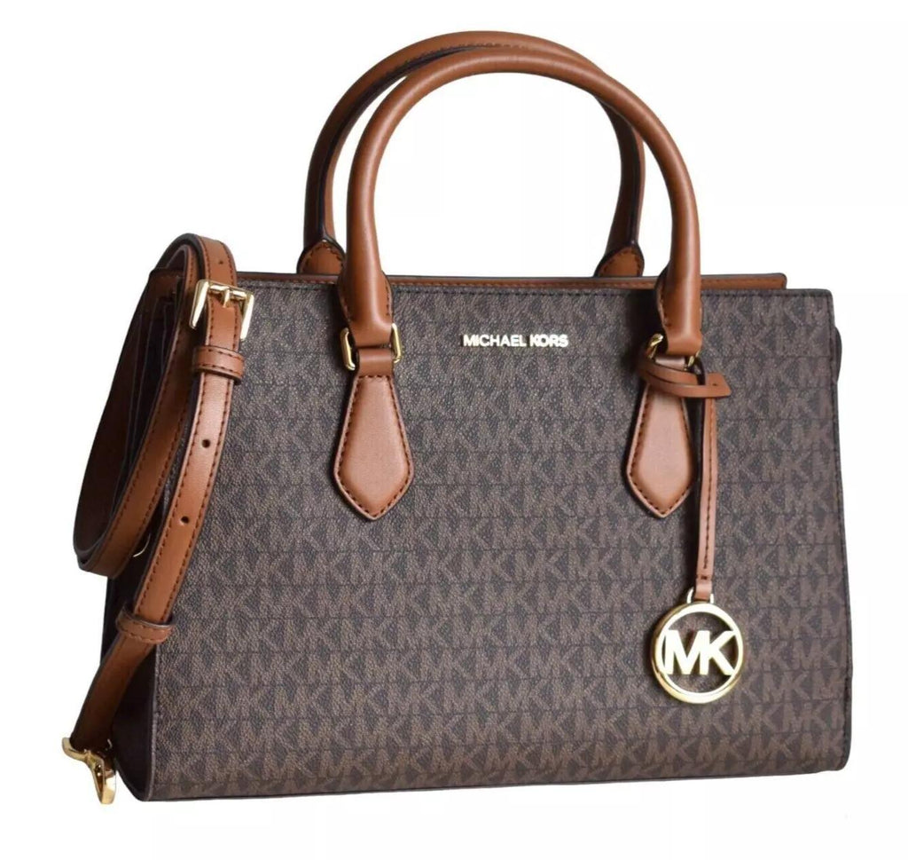 MD CZ SATCHEL SHEILA 35S3G6HS2B/BROWN MICHAEL KORS