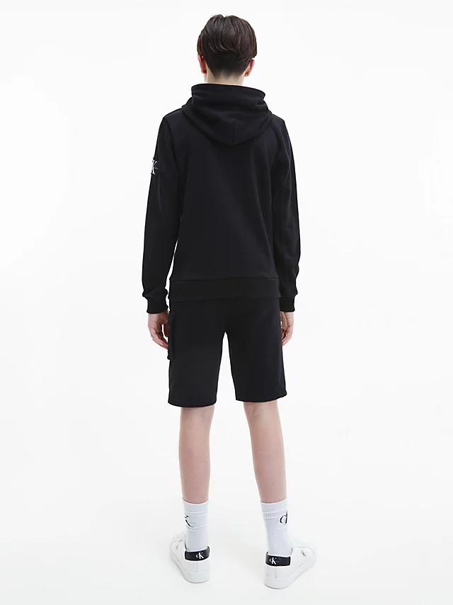 BADGE RIB HOODIE 