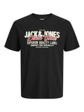 JACK JONES KIDS JJELOGO TEE SS ONECK 2 COL AW25 NOOS JNR