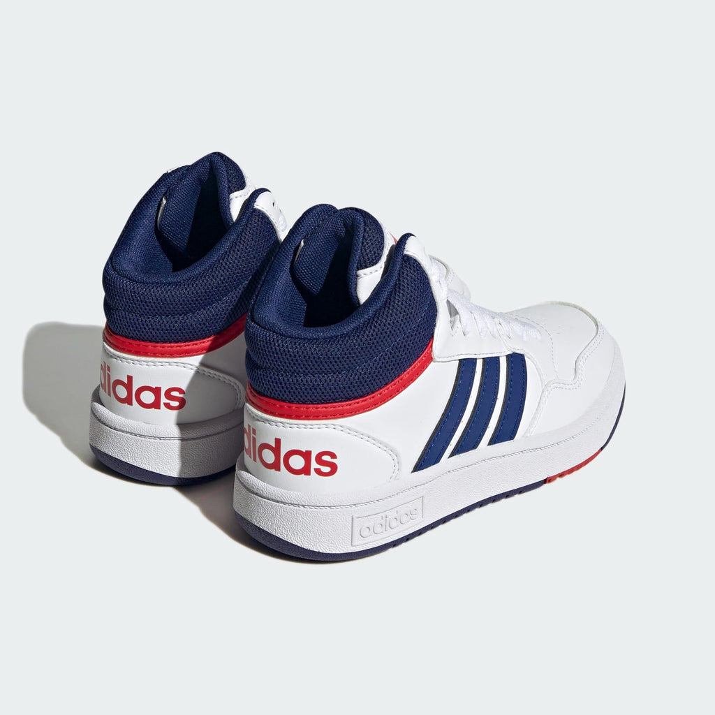 HOOPS 3.0 MID K     FTWWHT/VICBLU/BETSCA GZ9647/ND ADIDAS
