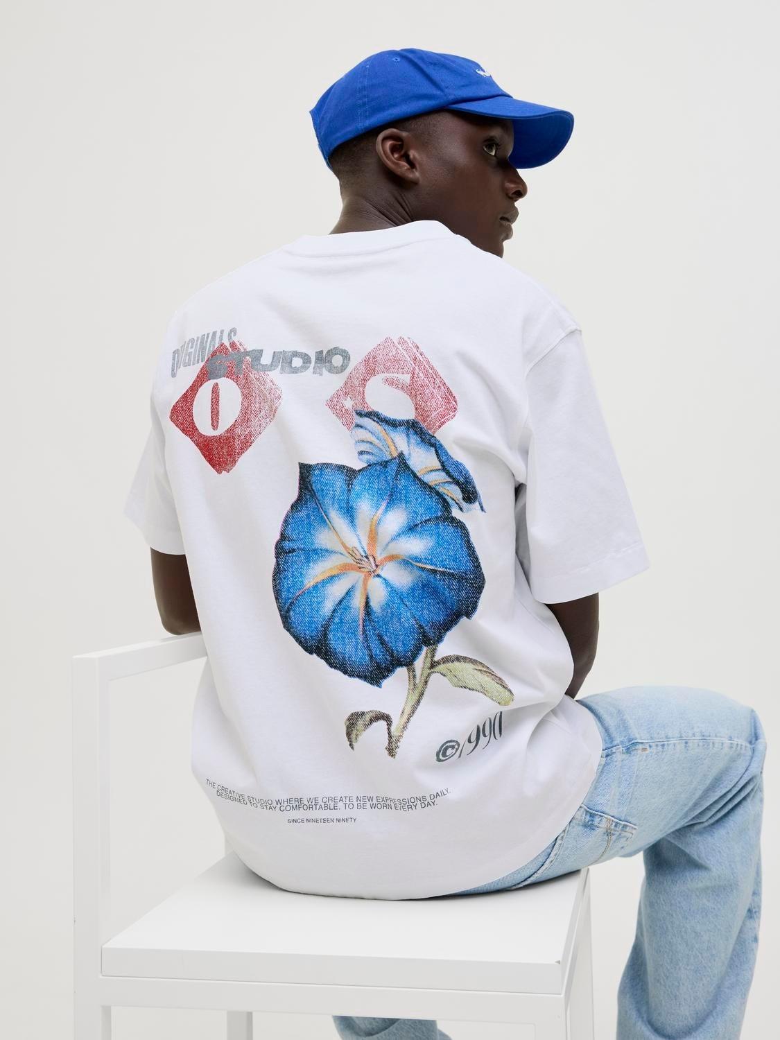 12273160/Bright White JACK AND JONES