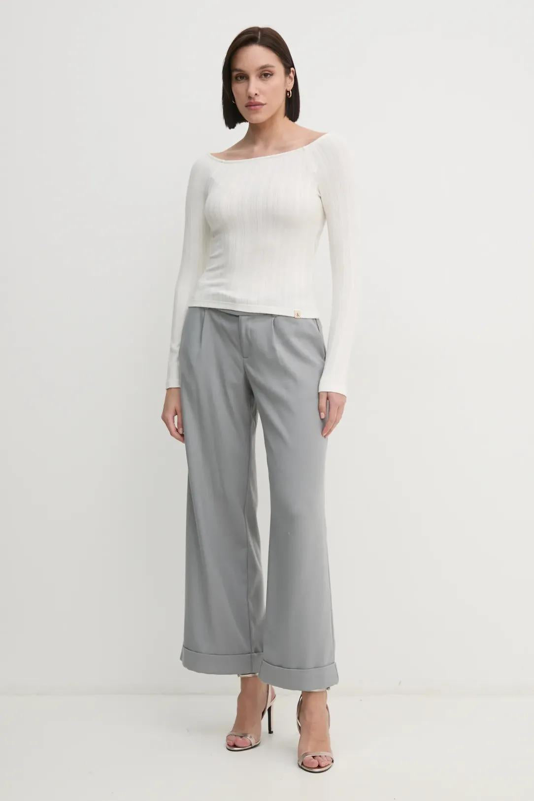 WARM TEXTURE RIB BAR J20J224992/YBI CALVIN KLEIN JEANS