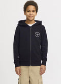 JACK JONES KIDS JJSIMON SWEAT ZIP HOOD JNR