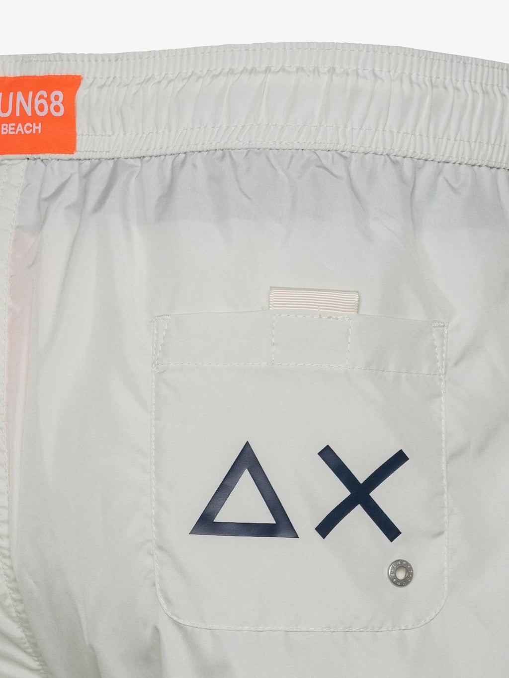 SWIM PANT WITH MACRO LOGO ON FRONT 