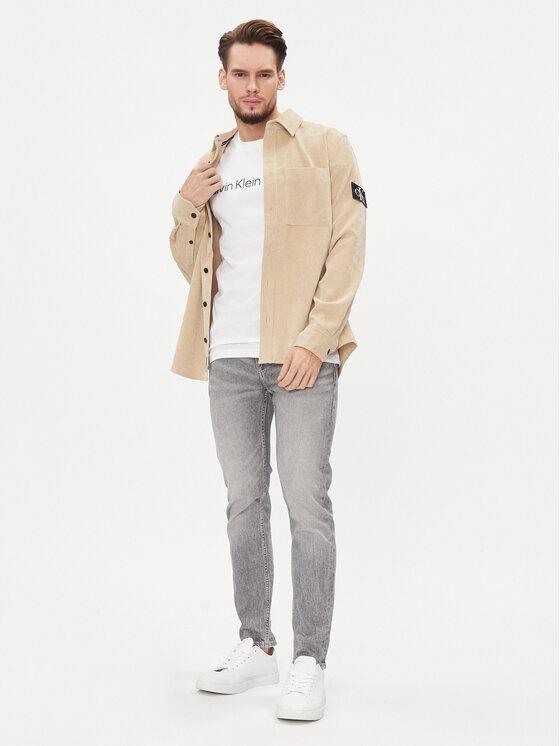 CORE INSTITUTIONAL LOGO SLIM TEE J30J322552/YAF CALVIN KLEIN JEANS