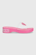 SABOTD.EVA45 TRANSP/FUCHSIA RUBBER