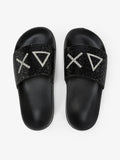 GIRL'S SLIPPERS STRASS LOGO (TEEN) 
