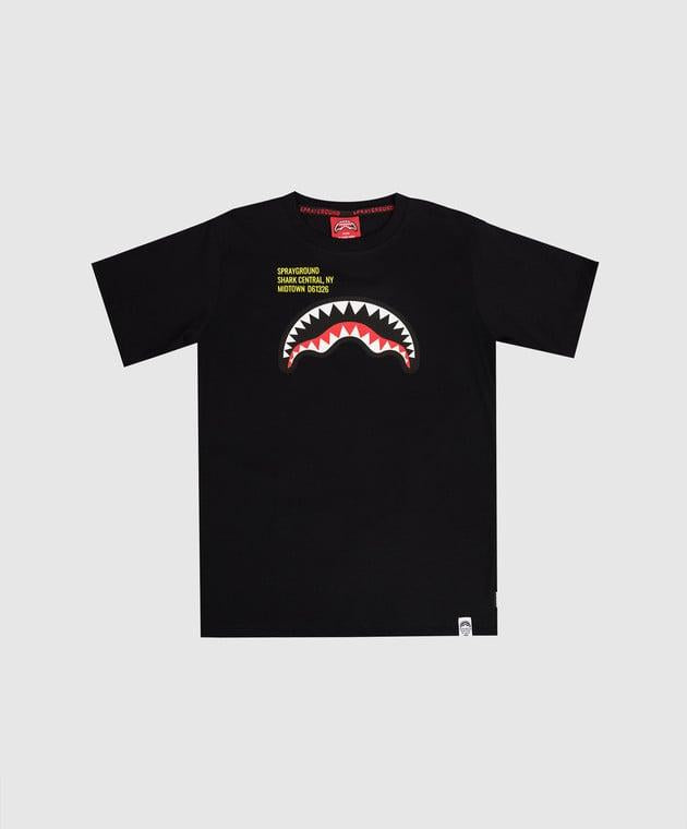 SHARK BASIC REG T-SHIRT BLK 