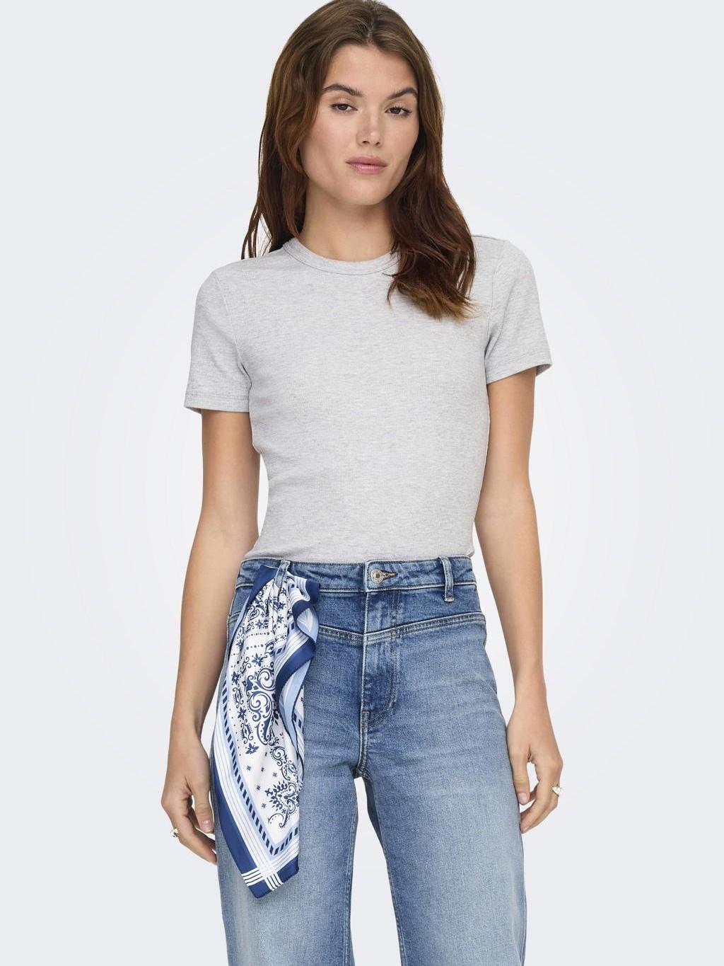 15339774/Light Grey Melange Casual ONLY