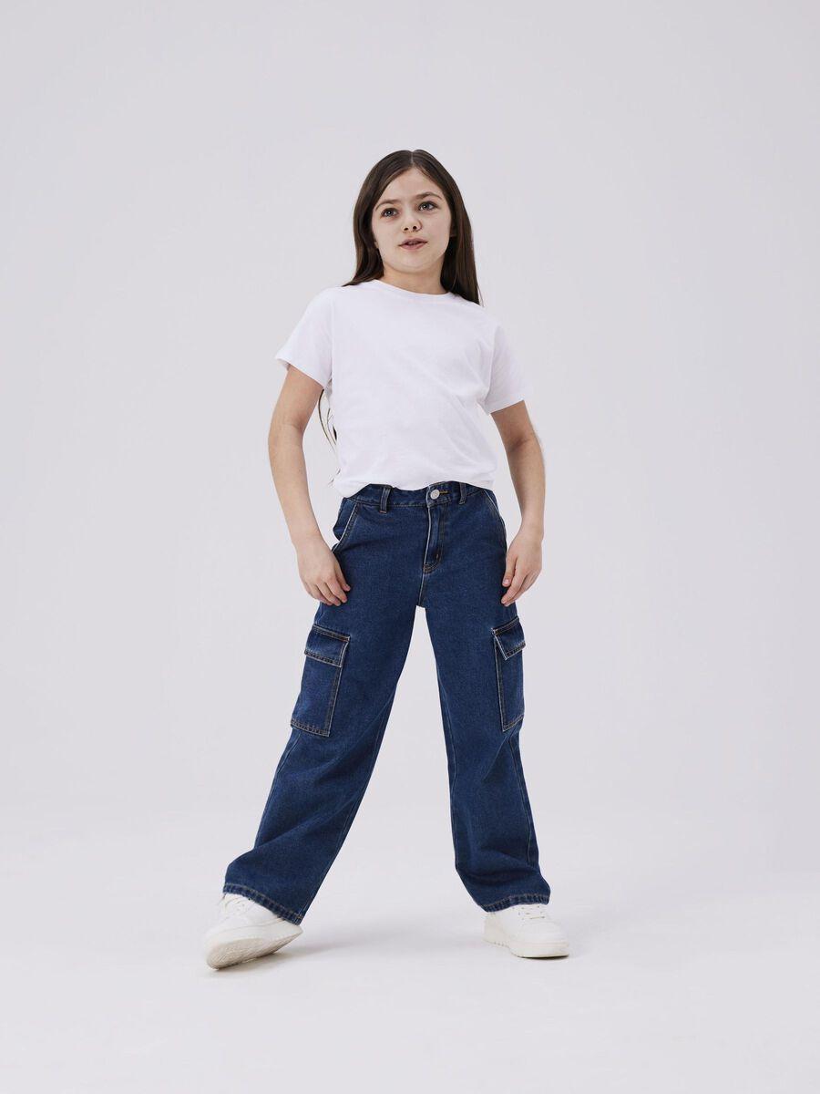 NKFROSE HW WIDE CARGO JEANS 6190-BS NOOS 