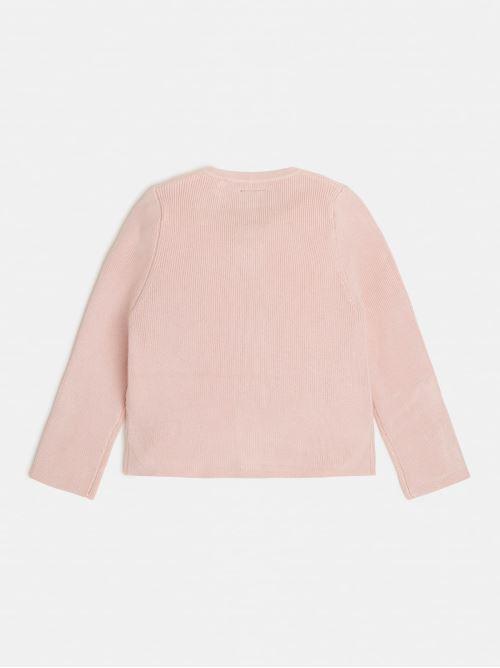 LS CARDIGAN W/ZIP 