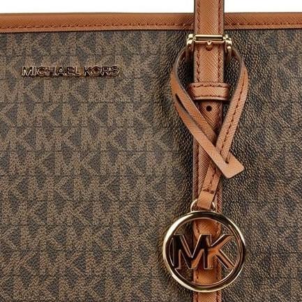 SM TZ SHLDR TOTE 35S0GTVT1V/BROWN MICHAEL KORS